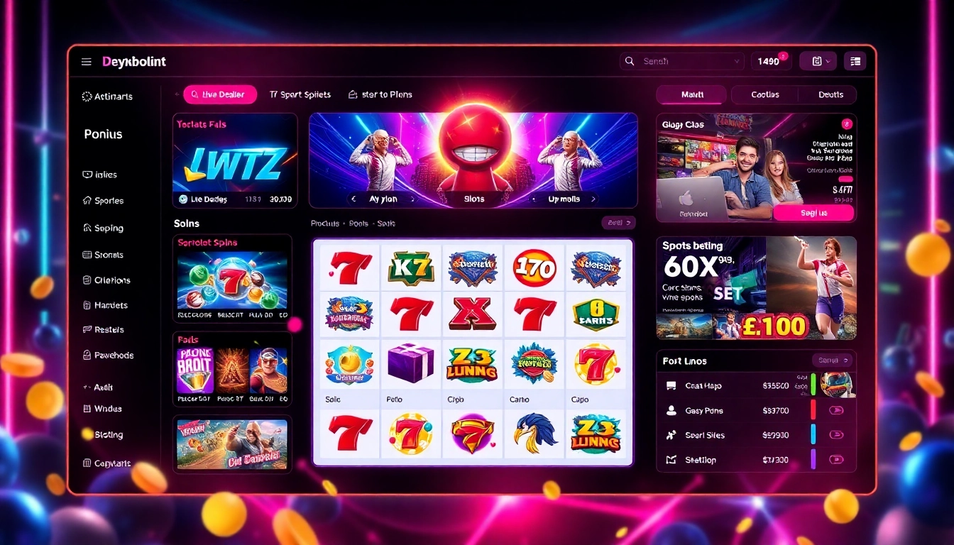 ck4444 com online gaming platform featuring slots and sports betting with engaging visuals and user-friendly layout for seamless play.