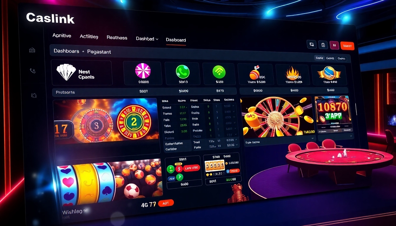 Engaging image showcasing CK4444 net platform with lively casino games, appealing visuals, and a seamless gaming interface to attract users.