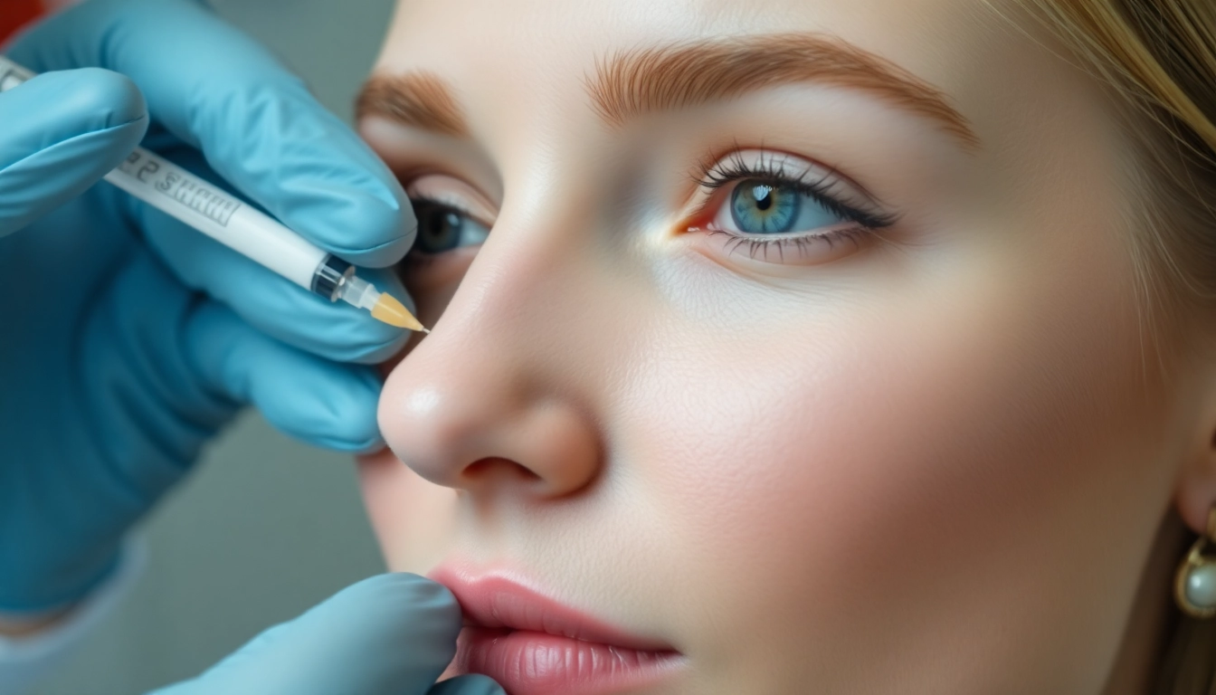 Botox Behandlung in Zürich: Professional facial injection for smoother skin by experienced specialists.