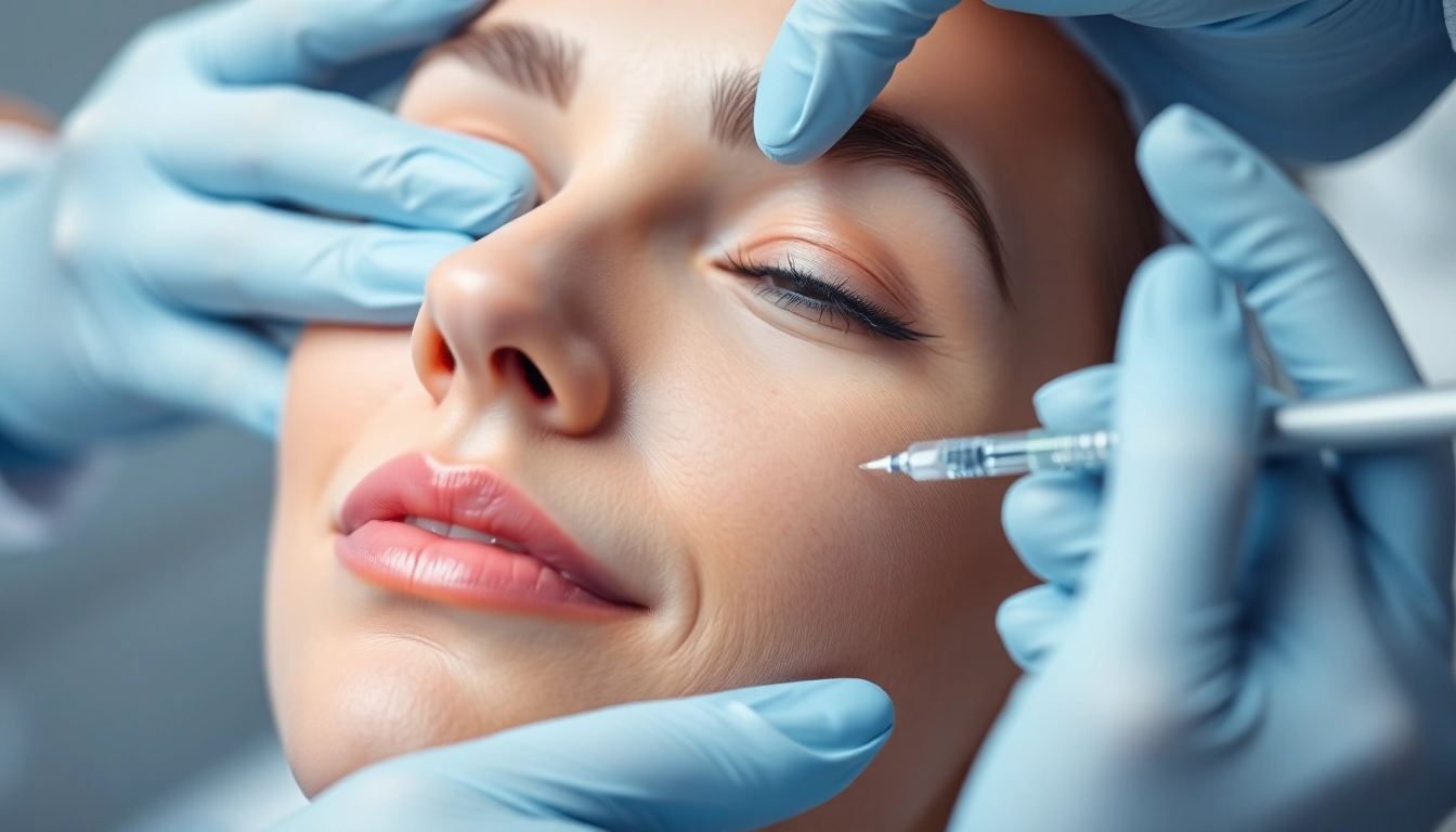Botox treatment in Zurich: a professional administering a precise Botox injection for youthful skin, ensuring safety and natural results.
