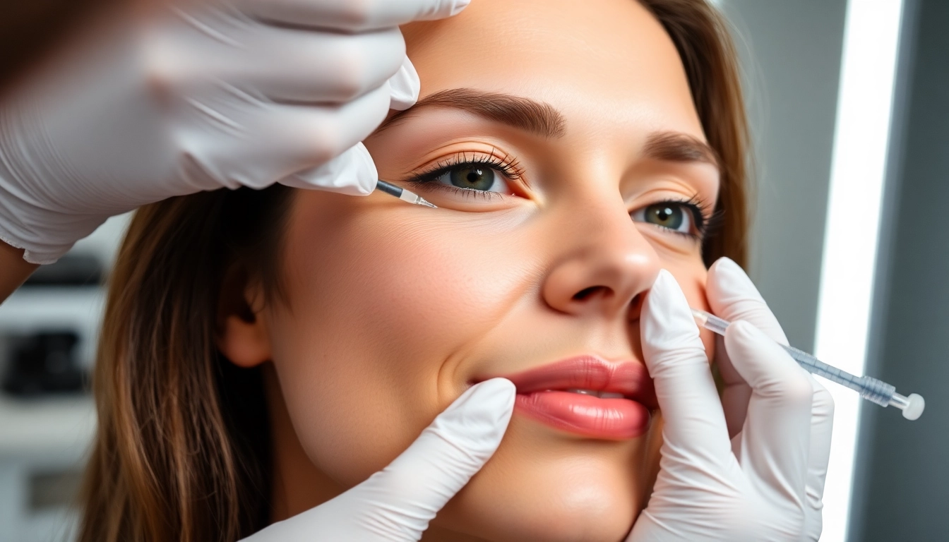 Fachärztliche Botox Behandlung in Zürich, glatte Haut und entspanntes Lächeln, sichere Injektion
